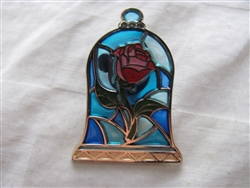 Beauty and The Beast Stained Glass Rose