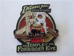 Disney Trading Pin 11494 DLR - Indiana Jones Adventure (The Temple of the Forbidden Eye) Hinged