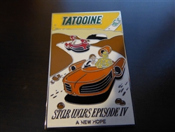 Disney Trading Pin 114950 Star Wars Poster - Tatooine - A New Hope (Episode IV)