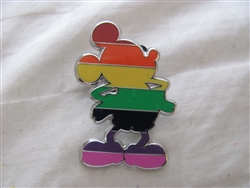 Mickey Mouse Silhouette - Pride colors