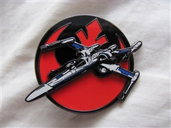 Disney Trading Pin 115305 Star Wars: The Force Awakens - Resistance and First Order Ships Six Pin Set - X-Wing Only