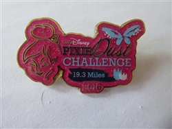 Disney Trading Pin  115412     DLR - Tinker Bell Half Marathon Weekend - Pixie Dust Challenge Event - 2016 5th Annual