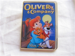 Disney Trading Pin  11542: 12 Months of Magic - DVD Case (Oliver and Company)