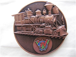 Disney Trading Pin 115540 WDW Bronze Train Medallion