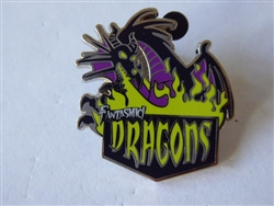 Disney Trading Pins 115964 DLR - Disney Mascots Mystery Pin Pack – Fantasmic! Dragons - Maleficent