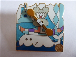 Disney Trading Pin  116078 DLR - it's a small world 50th Anniversary - Mystery Pin Collection Animals - Polar Bear CHASER
