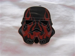 Disney Trading Pins 116179 Star Wars Stormtrooper Helmets Mystery Set - Red Flame