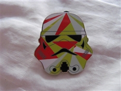 Disney Trading Pins 116250 Star Wars Stormtrooper Helmets Mystery Pin Set - Geometric