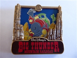 Disney Trading Pin  116711 July 2016 Park Pack - Big Thunder Mountain Railroad - Version 1