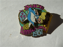 Disney Trading Pin 116728 Cast Exclusive - 65th Anniversary - Alice In Wonderland (1951)