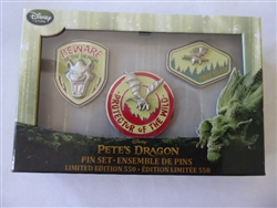 Disney Trading Pin  116847 DS - Pete's Dragon Live Action 3-Pin Set