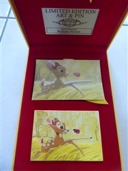Disney Trading Pin 116937 Acme - Artist Series - Bambi Butterfly
