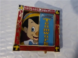 Disney Trading Pins 117113 Cast Exclusive - Classic Teamwork 2016 - Pinocchio and Jiminy Cricket