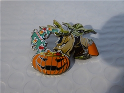 Disney Trading Pin 117195 Yoda and Pumpkin Halloween 2016