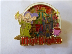Disney Trading Pin  117257 WDW - Cast Exclusive - Magic Kingdom with Dopey