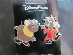 Disney Trading Pins 117340 Gus and Jaq - 2 Pin Set