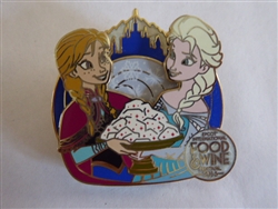 Disney Trading Pin  117911 2016 Epcot® International Food & Wine Festival - Anna and Elsa