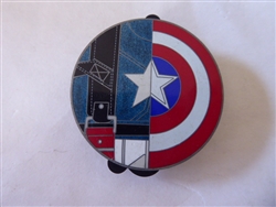 Disney Trading Pins 118146 DS - Captain America 75th Anniversary - Shield - Denim