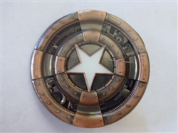 Disney Trading Pin 118149 DS - Captain America 75th Anniversary - Shield - Steam Punk