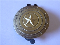 Disney Trading Pin 118151 DS - Captain America 75th Anniversary - Shield - Battle Damaged
