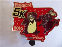 Disney Trading Pin   118182 DLR runDisney Disneyland Half Marathon Weekend 2016 - 5K Country Bears