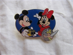 Disney Trading Pin 11858: Share the Magic Pin Series #1 (Mickey, Minnie & Tinker Bell)