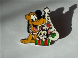 Disney Trading Pin 118911 Tokyo DisneySea - 2016 - Christmas Game Prize (Pluto and Figaro)