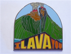 Disney Trading Pin 118983 Uku and Lele - I LAVA YOU