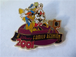 Disney Trading Pin 11926 2001 Official Disneyana Convention - Fab 5 w/ camera