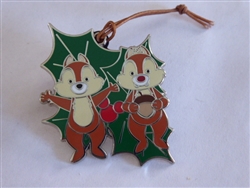 Disney Trading Pin 119306 Woodland Winter Pin Ornament Mystery Set - Chip and Dale