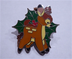 Disney Trading Pin 119343 Woodland Winter Reveal Conceal Mystery Set - Bambi