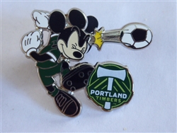 Disney Trading Pin 119387 Mickey Soccer Teams - Portland Timbers