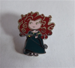 Disney Trading Pin 119518 Cute Stylized Princesses Booster Set - Merida Only