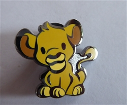 Disney Trading Pin 119537 Cute Stylized Characters Mystery Pin Pack - Simba