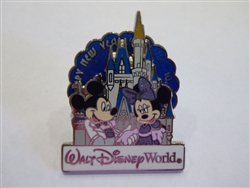Disney Trading Pin 119550 WDW - Happy New Year 2017 - Mickey and Minnie