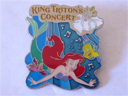 Disney Trading Pins   119829 TDR - Attractions - King Triton's Concert - Ariel