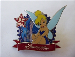 Disney Trading Pin 120709 DLP - 25th Anniversary - Tinker Bell