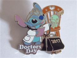 Disney Trading Pin 120783 Doctors' Day 2017 - Stitch and Scrump