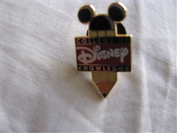 Disney Trading Pin 12131: Disney College of Knowledge - Graduation