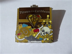 Disney Trading Pin 121314 DLR - Pirates of the Caribbean - 50th Anniversary - Yellow Gem