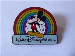 Disney Trading Pin 12142 WDW - Rainbow Mickey black prototype