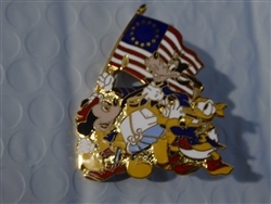 1976 Bicentennial America on Parade - Mickey, Donald & Goofy