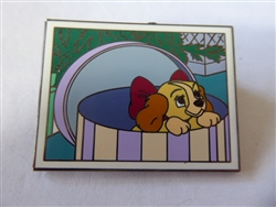 Disney Trading Pins 121742 Disney Films - Mystery - Lady and the Tramp - Lady in the Hat Box