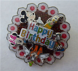 Disney Trading Pin  121807 DLP Happy Birthday