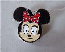 Disney Trading Pin 122049 Emoji Blitz Minnie Booster - Scared Only