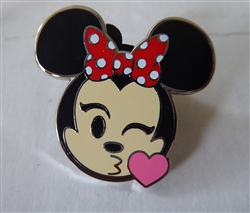 Disney Trading Pin 122051 Emoji Blitz Minnie Booster - Kiss only