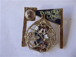 Disney Trading Pin 122256 DLR - Piece of Disney History 2017 - Pirate's Lair
