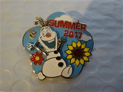 Disney Trading Pin  122299 Frozen - Olaf - Summer 2017