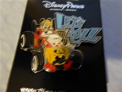 Disney Trading Pin 122470 Mickey Race car - Let's Roll
