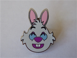 Disney Trading Pin 122475 Emoji Blitz White Rabbit Grin